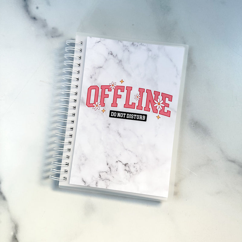 Sticker Reusable Book: Offline Do Not Disturb
