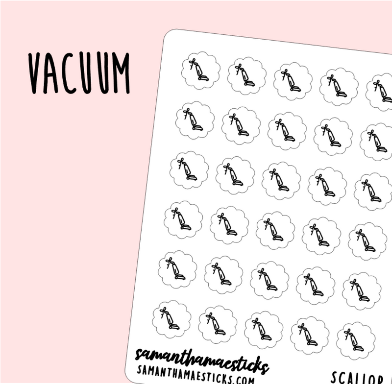 Vacuum | Scallop Foiled Icon