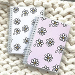 Sticker Reusable Book: White or Pink Daisy MakerDoerMama