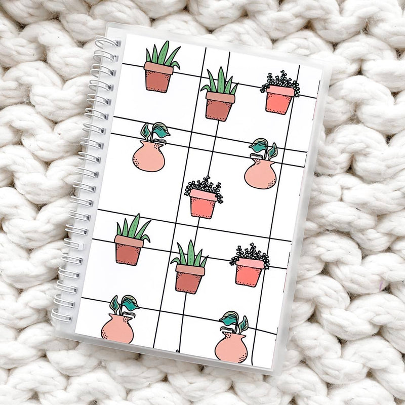 Sticker Reusable Book: Grid Plant Collector MakerDoerMama Collab