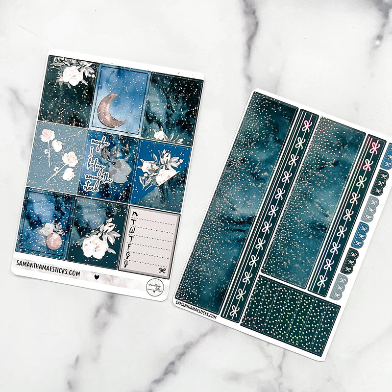 Celestial Foiled Mini Vertical Kit | 4 Pages
