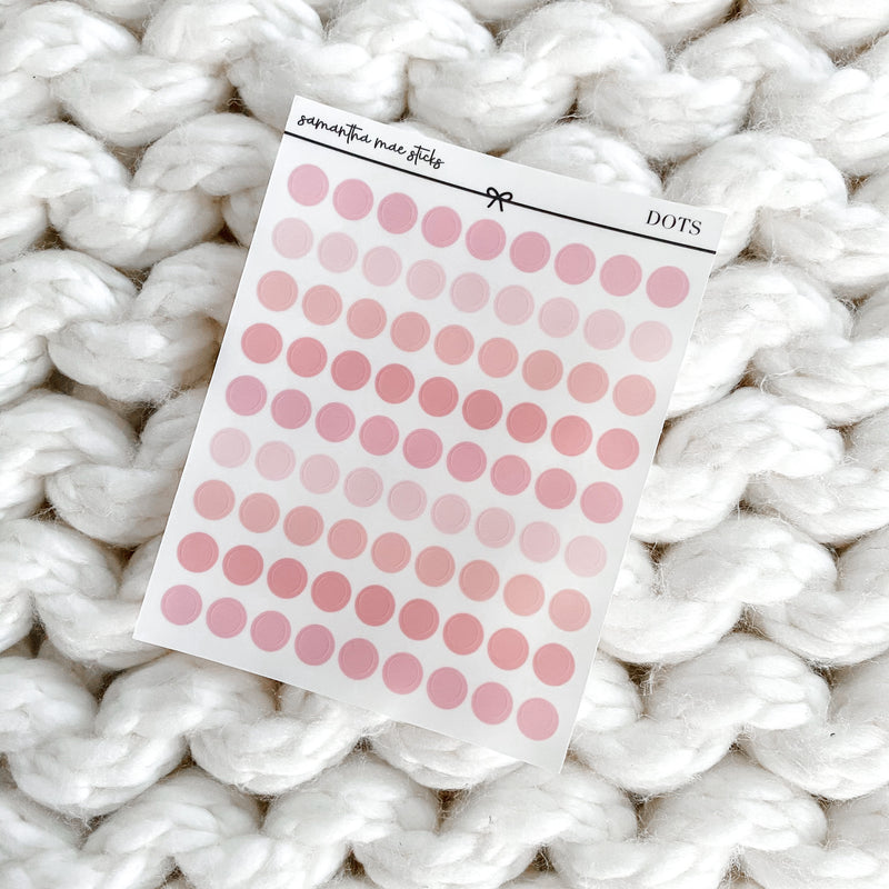 PINKS FUNCTIONAL DOTS