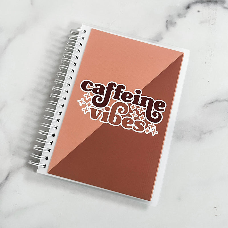 Sticker Reusable Book: Caffeine Vibes
