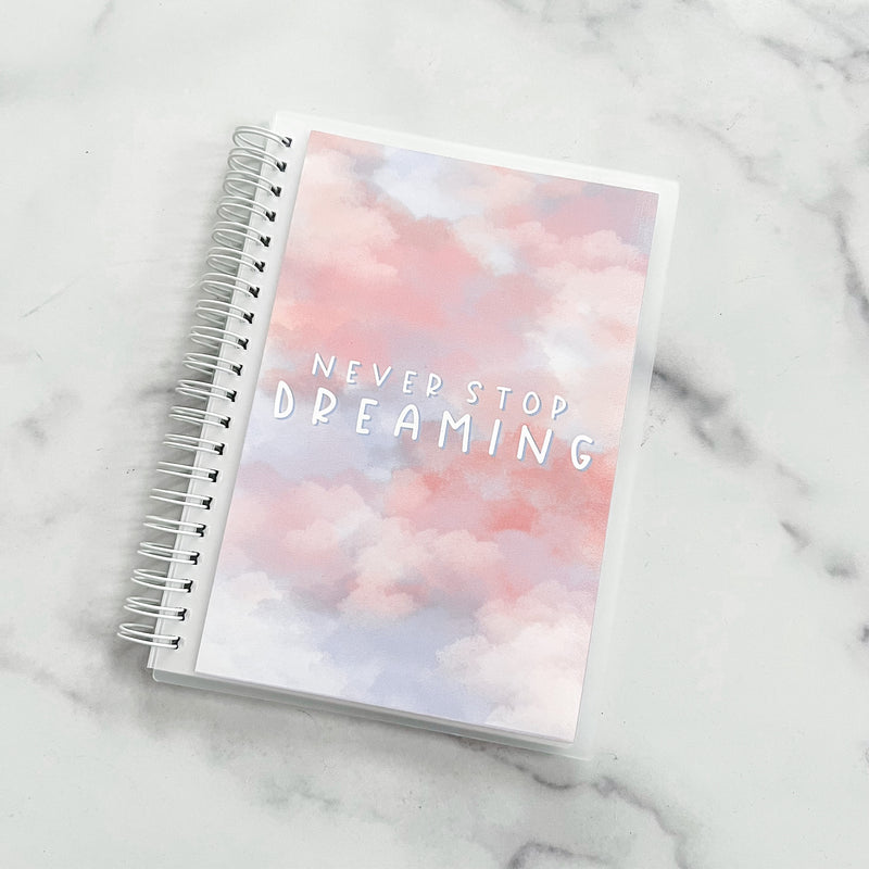 Sticker Reusable Book: Never Stop Dreaming