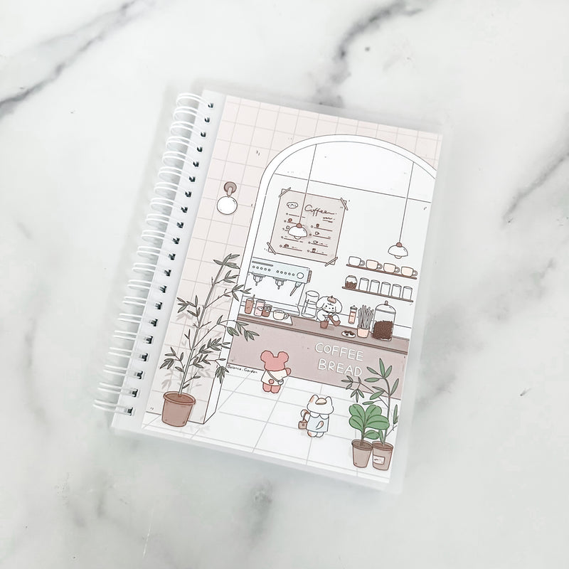 Sticker Reusable Book: Coffee Shop