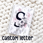 Sticker Reusable Book: CUSTOM Alphabet Floral