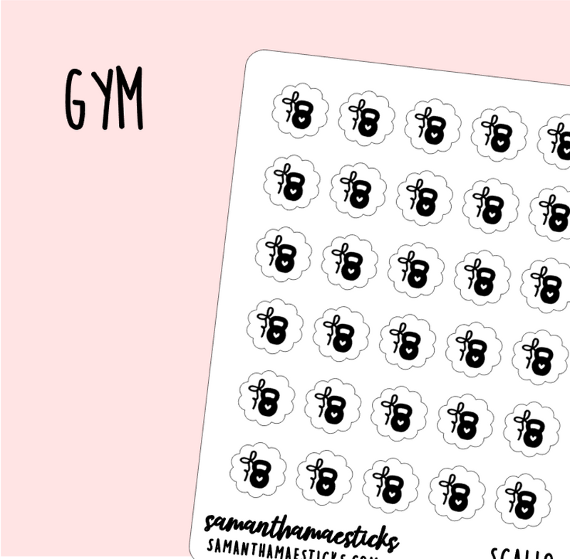 Gym | Scallop Foiled Icon